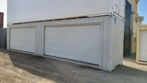 40ft with two roll up