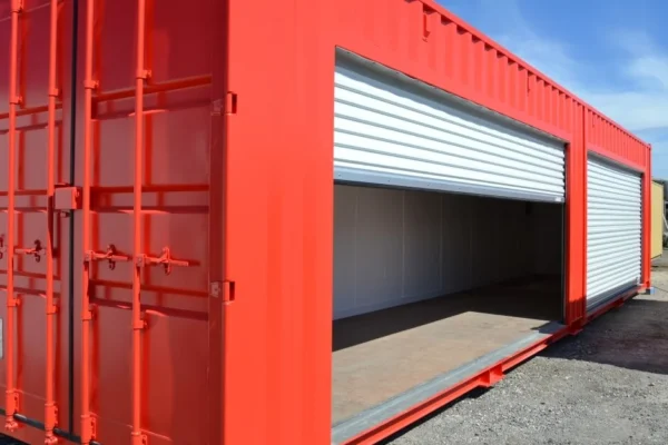 40ft with two roll ups 40ft with two roll ups